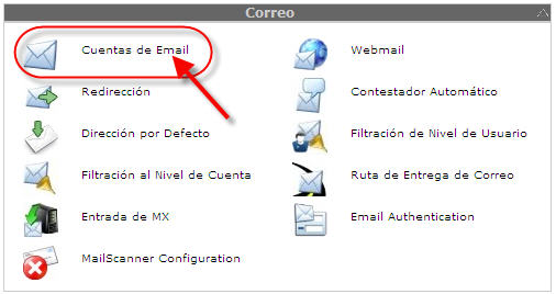 Cuentas de Email